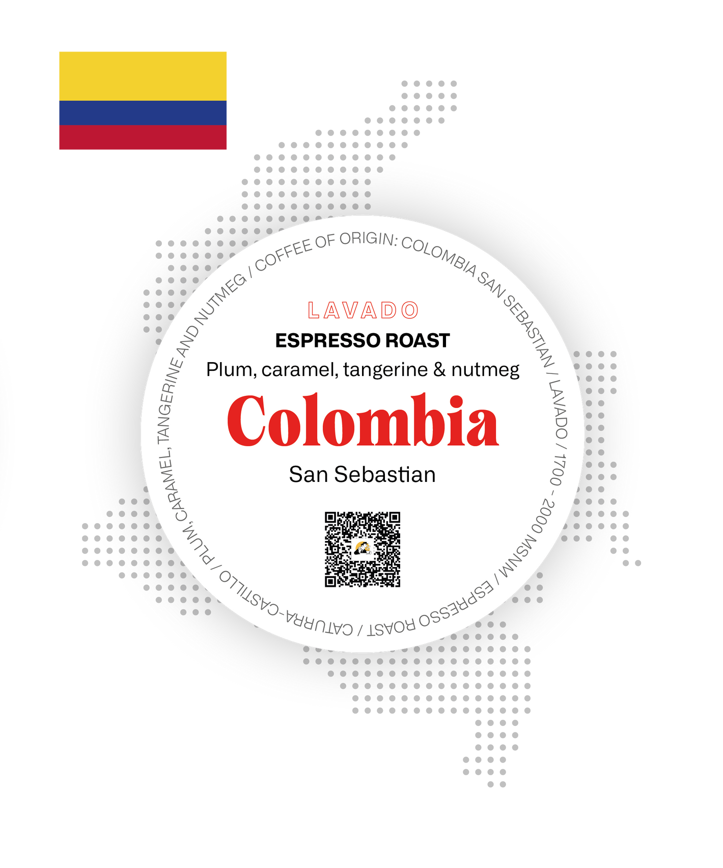 Colombia San Sebastian - Espresso Roast