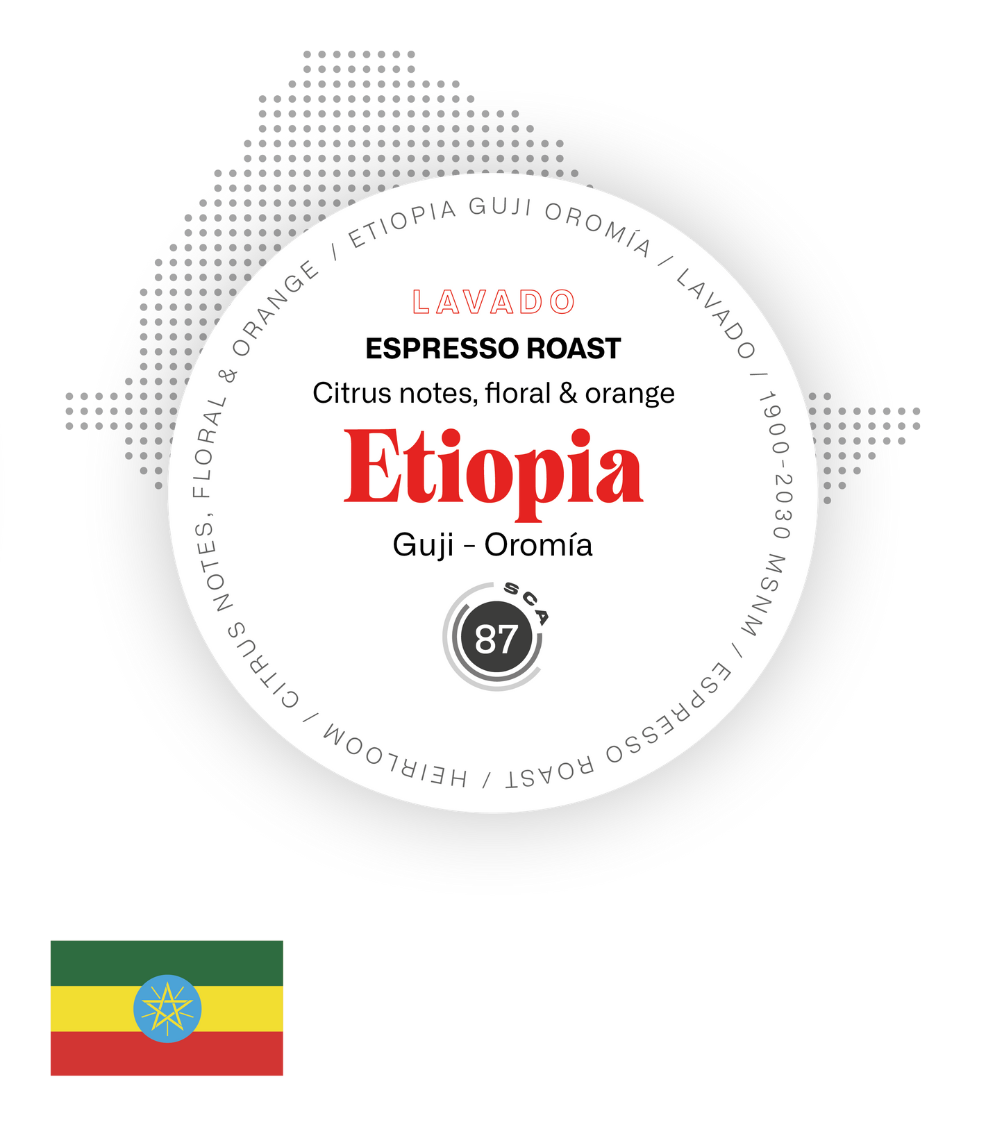 Etiopia GUJI Oromía - Espresso Roast